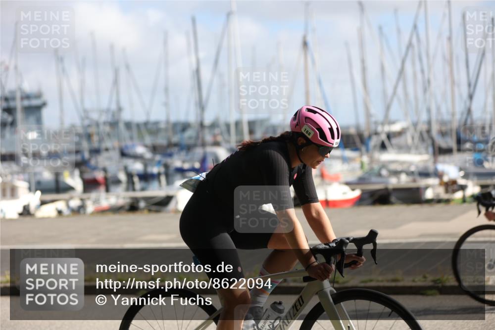 17.08.2025 - KN Förde Triathlon 2025 Yannick Fuchs http://msf.ph/oto/8622094 17.08.2025 09:46:11 Radfahren 121, 168, 171, 213, 243, 249 meine-sportfotos.de