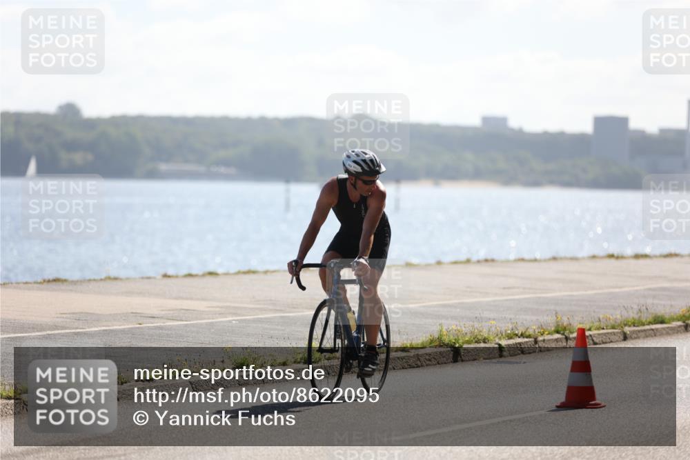 17.08.2025 - KN Förde Triathlon 2025 Yannick Fuchs http://msf.ph/oto/8622095 17.08.2025 11:05:09 Radfahren 282, 284, 296, 307 meine-sportfotos.de