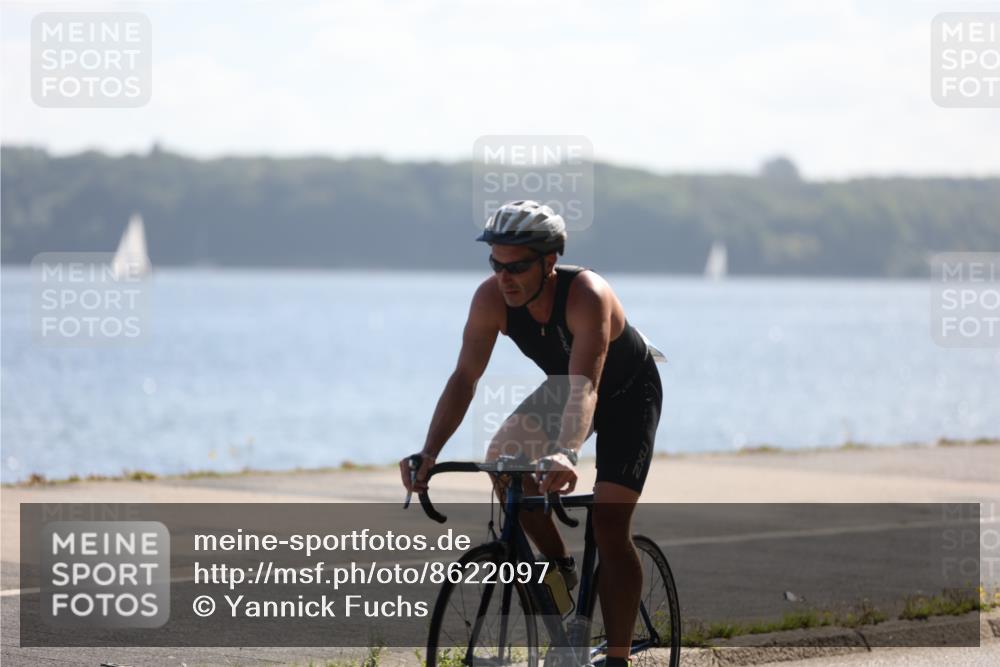 17.08.2025 - KN Förde Triathlon 2025 Yannick Fuchs http://msf.ph/oto/8622097 17.08.2025 11:05:10 Radfahren 282, 284, 296, 307 meine-sportfotos.de
