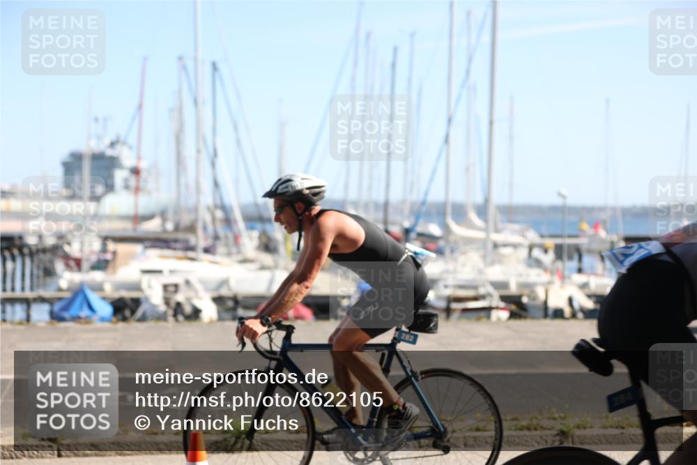 17.08.2025 - KN Förde Triathlon 2025 Yannick Fuchs http://msf.ph/oto/8622105 17.08.2025 11:05:11 Radfahren 282, 284, 296, 307 meine-sportfotos.de