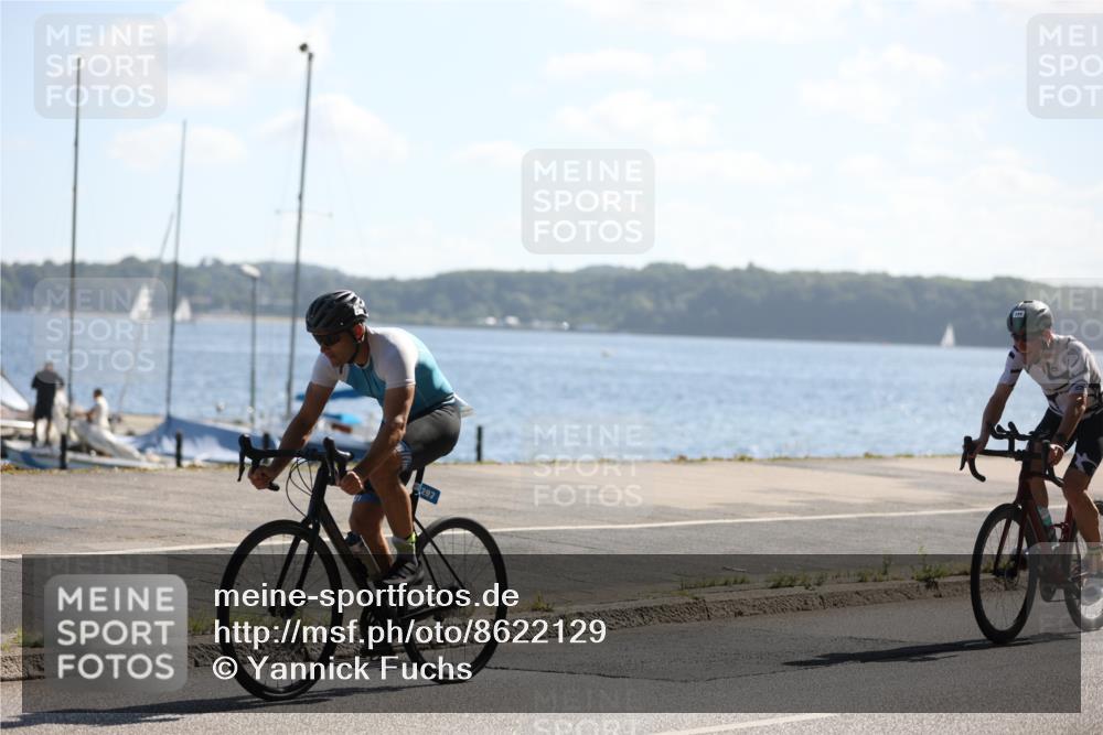 17.08.2025 - KN Förde Triathlon 2025 Yannick Fuchs http://msf.ph/oto/8622129 17.08.2025 11:06:24 Radfahren 297, 299 meine-sportfotos.de
