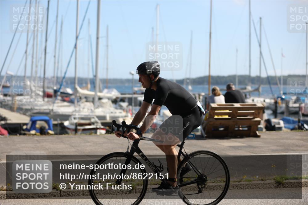 17.08.2025 - KN Förde Triathlon 2025 Yannick Fuchs http://msf.ph/oto/8622151 17.08.2025 11:06:35 Radfahren 309 meine-sportfotos.de