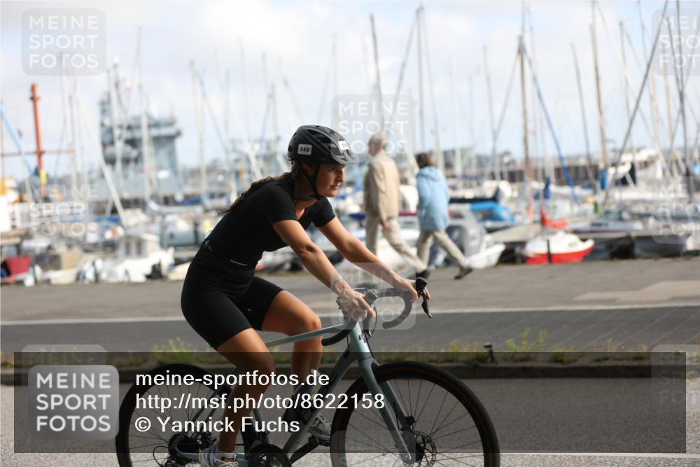 17.08.2025 - KN Förde Triathlon 2025 Yannick Fuchs http://msf.ph/oto/8622158 17.08.2025 09:46:37 Radfahren 101, 120, 150, 246, 120, 225 meine-sportfotos.de