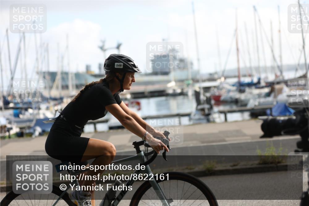 17.08.2025 - KN Förde Triathlon 2025 Yannick Fuchs http://msf.ph/oto/8622161 17.08.2025 09:46:38 Radfahren 101, 150, 246, 120, 225 meine-sportfotos.de
