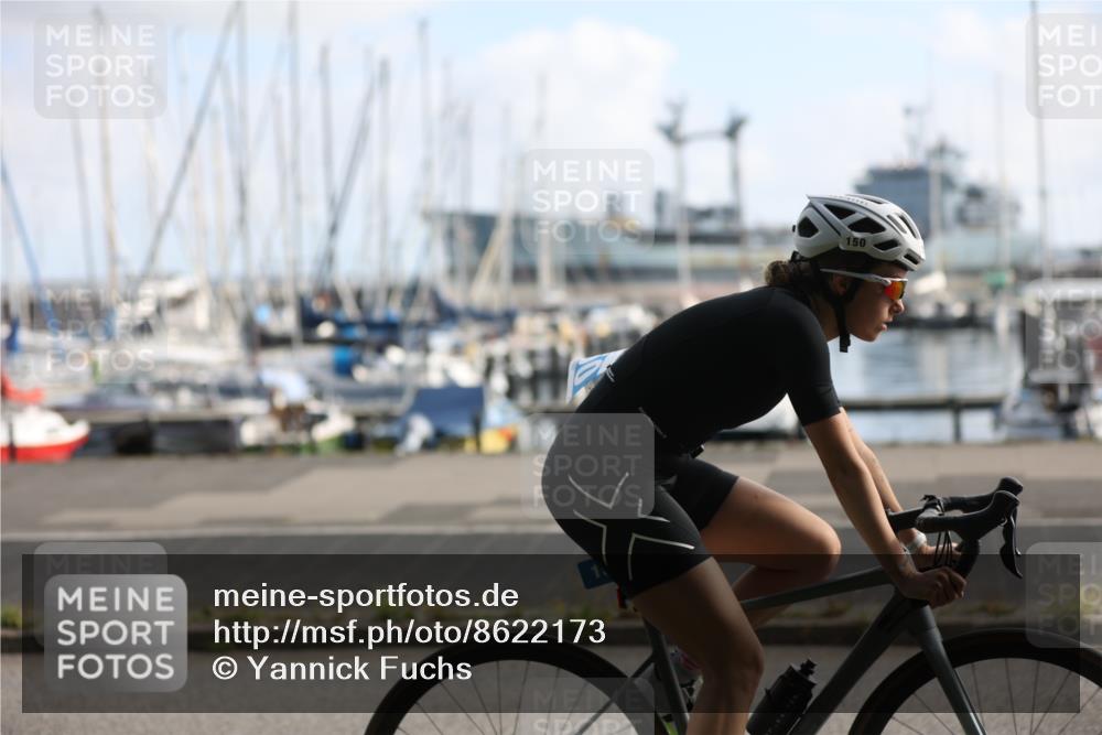 17.08.2025 - KN Förde Triathlon 2025 Yannick Fuchs http://msf.ph/oto/8622173 17.08.2025 09:46:43 Radfahren 116, 150, 101, 120, 246 meine-sportfotos.de