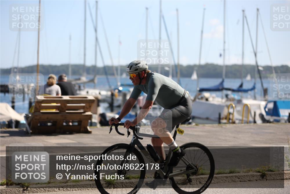 17.08.2025 - KN Förde Triathlon 2025 Yannick Fuchs http://msf.ph/oto/8622178 17.08.2025 11:07:34 Radfahren 279, 310, 312, 319, 643 meine-sportfotos.de