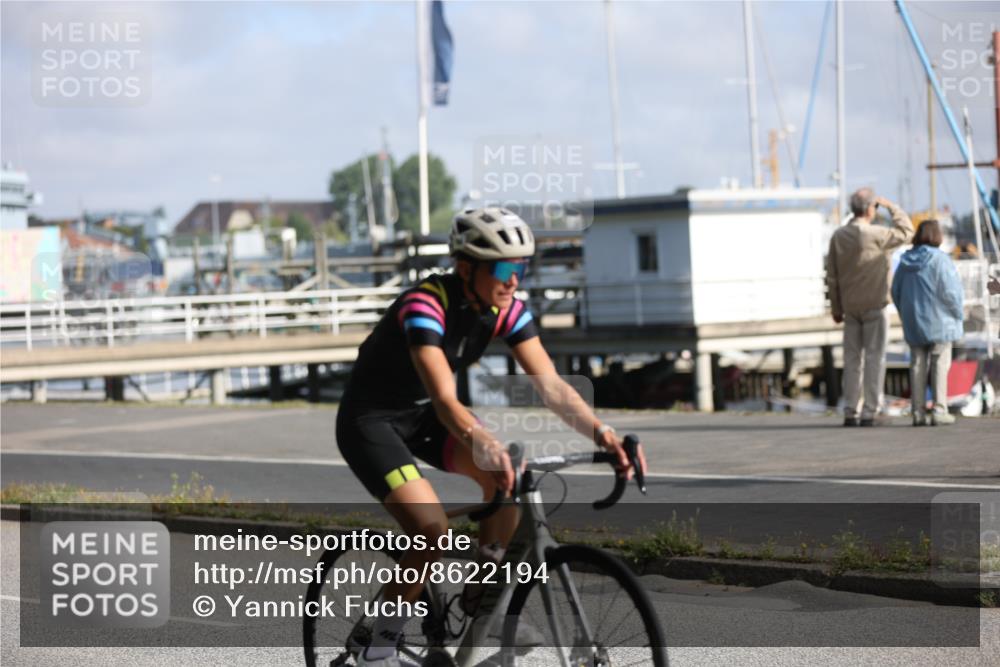 17.08.2025 - KN Förde Triathlon 2025 Yannick Fuchs http://msf.ph/oto/8622194 17.08.2025 09:46:56 Radfahren 143, 166, 116 meine-sportfotos.de
