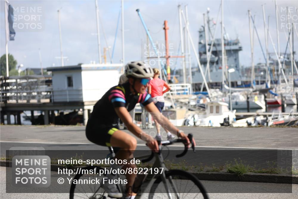 17.08.2025 - KN Förde Triathlon 2025 Yannick Fuchs http://msf.ph/oto/8622197 17.08.2025 09:46:56 Radfahren 143, 166, 116 meine-sportfotos.de