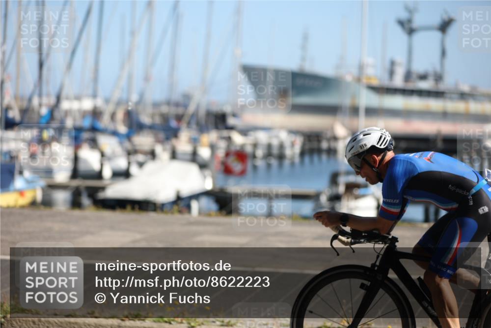 17.08.2025 - KN Förde Triathlon 2025 Yannick Fuchs http://msf.ph/oto/8622223 17.08.2025 11:07:50 Radfahren 316, 310, 312 meine-sportfotos.de