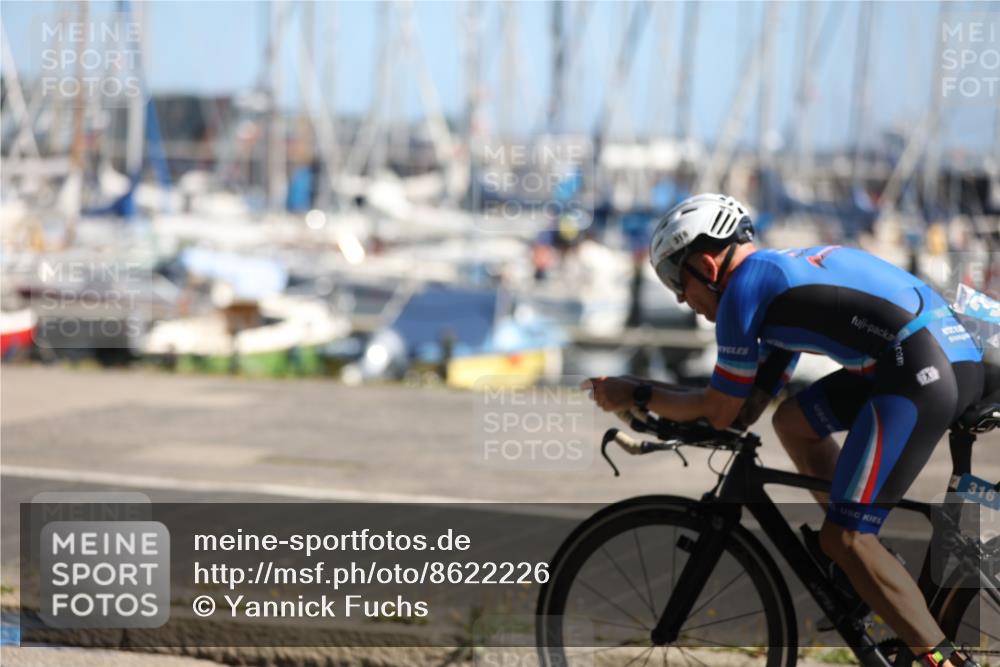 17.08.2025 - KN Förde Triathlon 2025 Yannick Fuchs http://msf.ph/oto/8622226 17.08.2025 11:07:50 Radfahren 316, 310, 312 meine-sportfotos.de