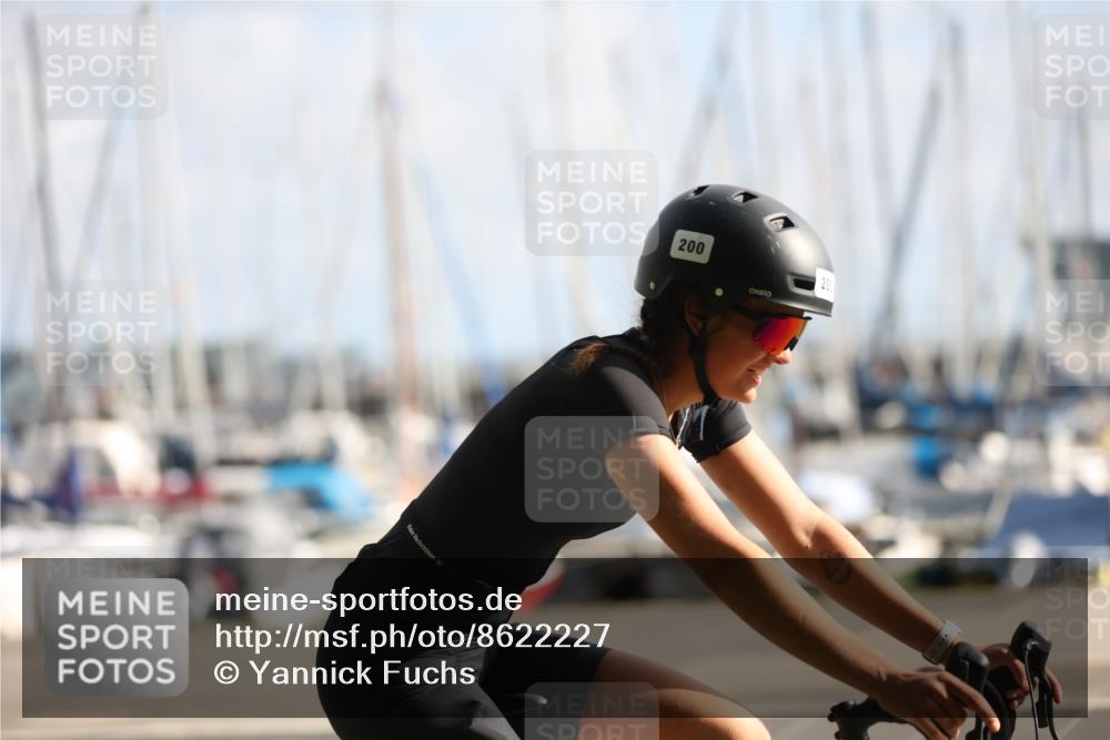 17.08.2025 - KN Förde Triathlon 2025 Yannick Fuchs http://msf.ph/oto/8622227 17.08.2025 09:47:08 Radfahren 164, 200, 143 meine-sportfotos.de