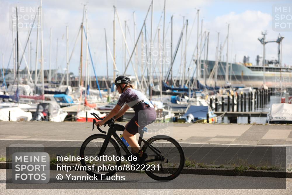 17.08.2025 - KN Förde Triathlon 2025 Yannick Fuchs http://msf.ph/oto/8622231 17.08.2025 09:47:15 Radfahren 164, 164, 200 meine-sportfotos.de