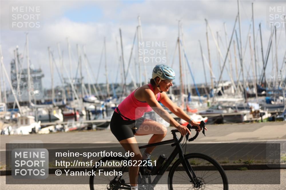 17.08.2025 - KN Förde Triathlon 2025 Yannick Fuchs http://msf.ph/oto/8622251 17.08.2025 09:47:27 Radfahren 135, 177, 187, 231, 238 meine-sportfotos.de