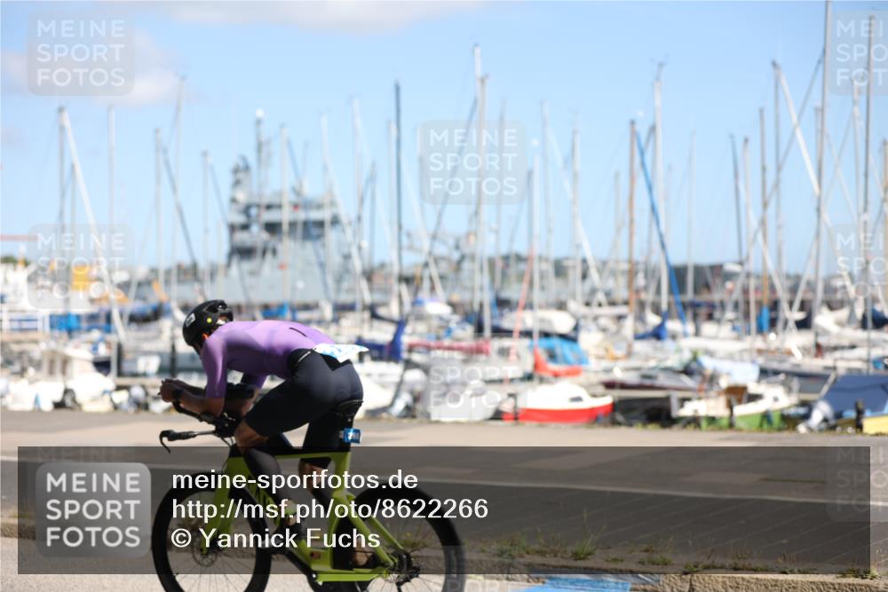 17.08.2025 - KN Förde Triathlon 2025 Yannick Fuchs http://msf.ph/oto/8622266 17.08.2025 11:08:19 Radfahren 266, 302, 318, 325, 302, 340 meine-sportfotos.de