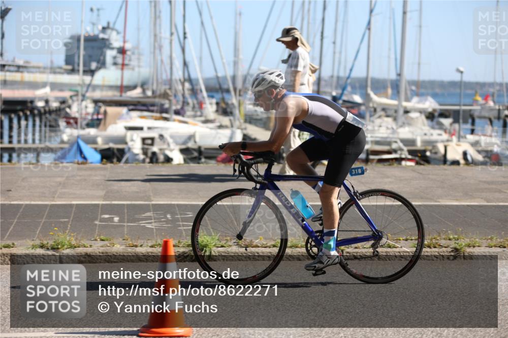 17.08.2025 - KN Förde Triathlon 2025 Yannick Fuchs http://msf.ph/oto/8622271 17.08.2025 11:08:20 Radfahren 266, 318, 325, 266, 302, 340 meine-sportfotos.de
