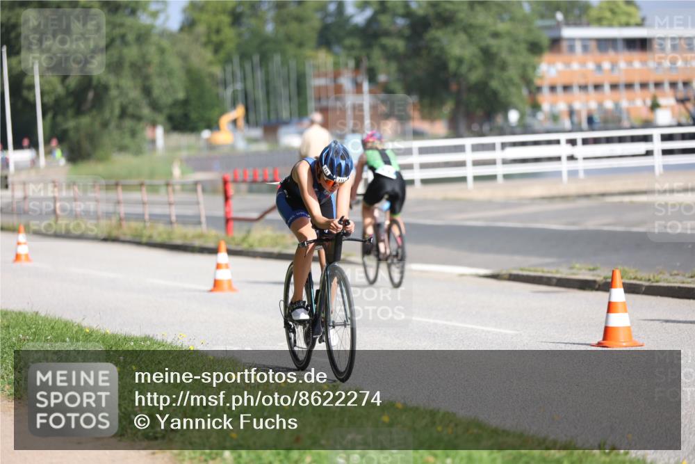 17.08.2025 - KN Förde Triathlon 2025 Yannick Fuchs http://msf.ph/oto/8622274 17.08.2025 09:47:37 Radfahren 115, 121, 139, 140, 173, 185, 177, 231 meine-sportfotos.de