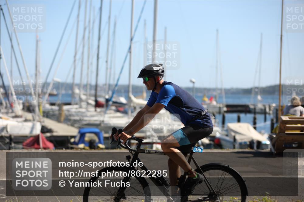 17.08.2025 - KN Förde Triathlon 2025 Yannick Fuchs http://msf.ph/oto/8622285 17.08.2025 11:08:27 Radfahren 325, 318 meine-sportfotos.de