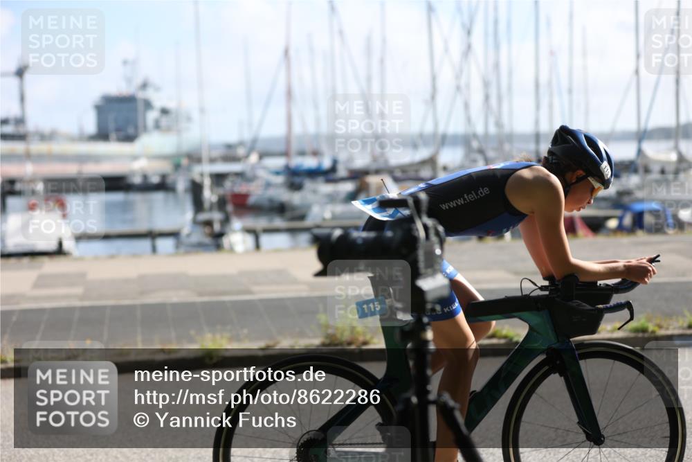 17.08.2025 - KN Förde Triathlon 2025 Yannick Fuchs http://msf.ph/oto/8622286 17.08.2025 09:47:39 Radfahren 115, 121, 139, 140, 173, 185, 177, 231 meine-sportfotos.de