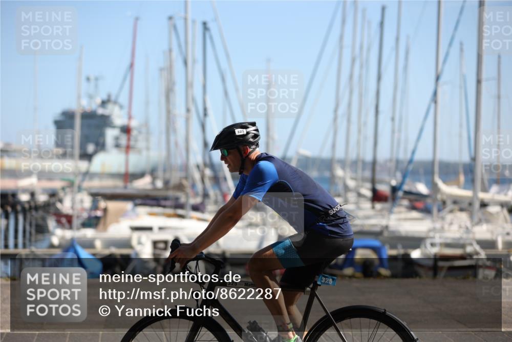 17.08.2025 - KN Förde Triathlon 2025 Yannick Fuchs http://msf.ph/oto/8622287 17.08.2025 11:08:28 Radfahren 261, 325, 318 meine-sportfotos.de