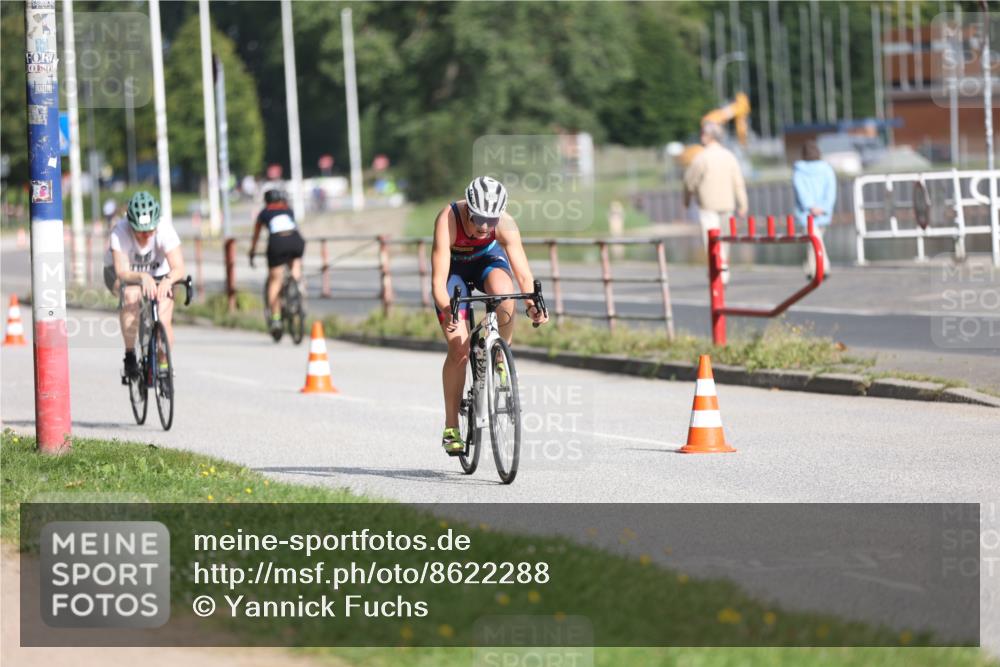 17.08.2025 - KN Förde Triathlon 2025 Yannick Fuchs http://msf.ph/oto/8622288 17.08.2025 09:47:43 Radfahren 118, 121, 139, 140, 173, 185, 115 meine-sportfotos.de