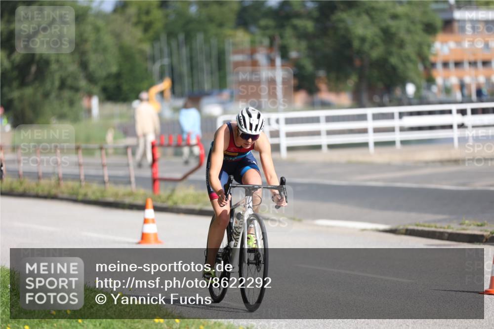 17.08.2025 - KN Förde Triathlon 2025 Yannick Fuchs http://msf.ph/oto/8622292 17.08.2025 09:47:44 Radfahren 118, 121, 139, 140, 173, 185, 115 meine-sportfotos.de