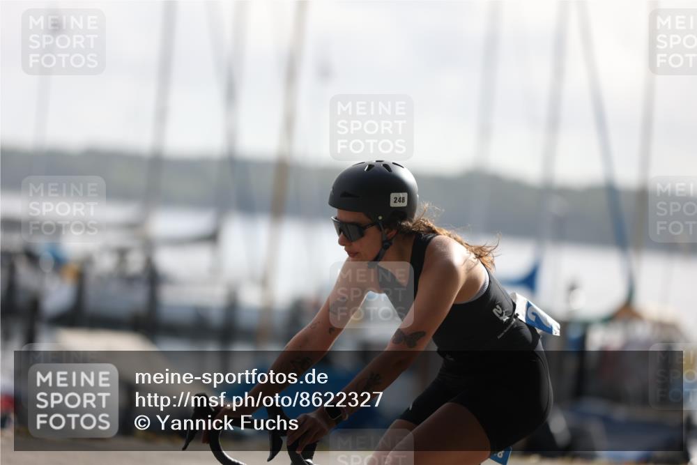 17.08.2025 - KN Förde Triathlon 2025 Yannick Fuchs http://msf.ph/oto/8622327 17.08.2025 09:47:56 Radfahren 248, 251, 118 meine-sportfotos.de