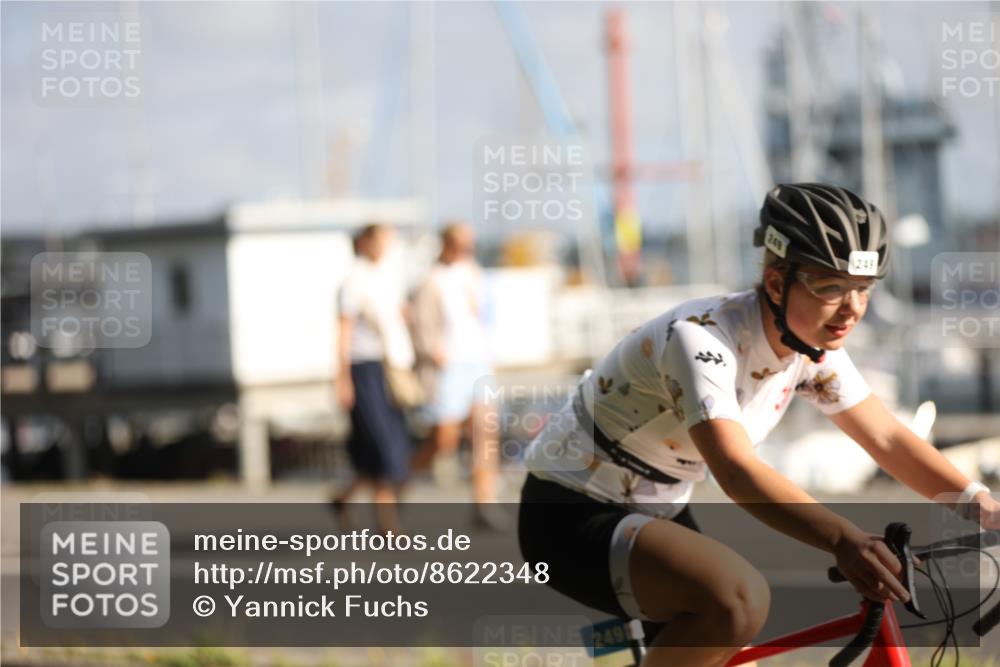 17.08.2025 - KN Förde Triathlon 2025 Yannick Fuchs http://msf.ph/oto/8622348 17.08.2025 09:48:07 Radfahren 109, 113, 142, 144, 180, 249, 251 meine-sportfotos.de