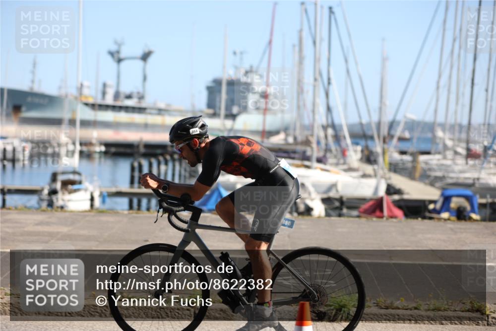 17.08.2025 - KN Förde Triathlon 2025 Yannick Fuchs http://msf.ph/oto/8622382 17.08.2025 11:09:23 Radfahren 279, 312, 316, 358, 608, 279, 319 meine-sportfotos.de