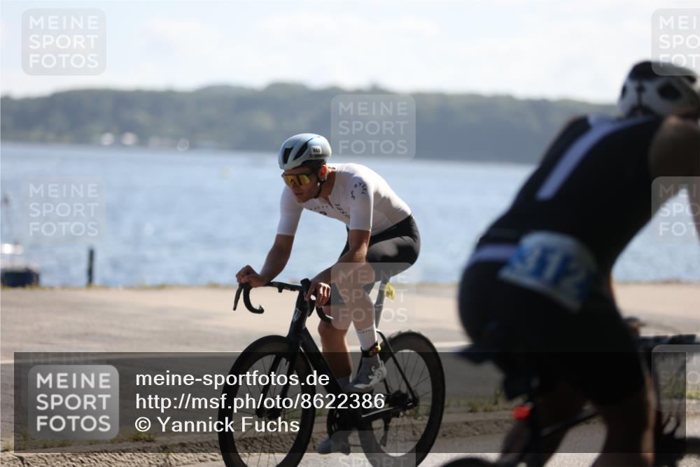 17.08.2025 - KN Förde Triathlon 2025 Yannick Fuchs http://msf.ph/oto/8622386 17.08.2025 11:09:27 Radfahren 266, 312, 316, 331, 608, 279, 312, 358 meine-sportfotos.de
