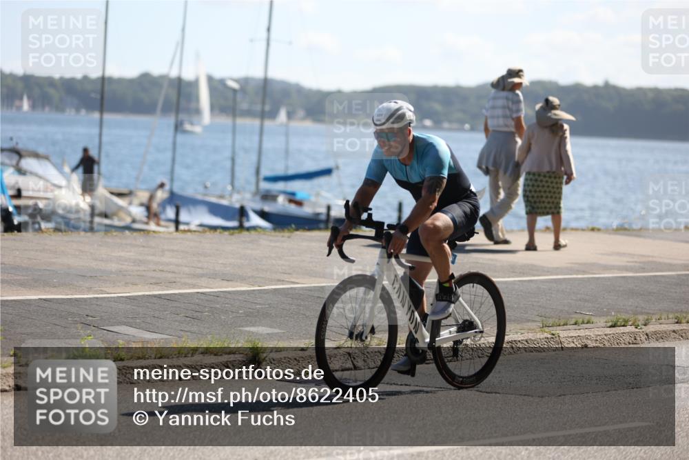 17.08.2025 - KN Förde Triathlon 2025 Yannick Fuchs http://msf.ph/oto/8622405 17.08.2025 11:09:32 Radfahren 266, 316, 331, 604, 607, 633, 312, 608 meine-sportfotos.de