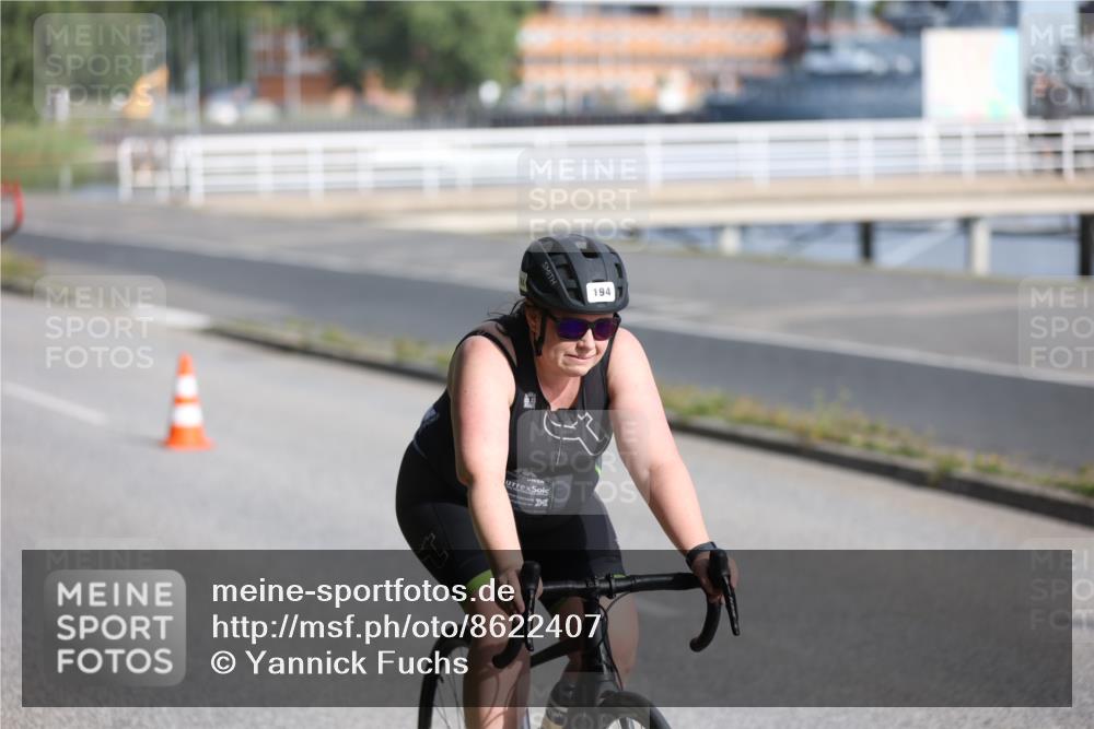 17.08.2025 - KN Förde Triathlon 2025 Yannick Fuchs http://msf.ph/oto/8622407 17.08.2025 09:48:35 Radfahren 106, 141, 159, 189, 194, 213, 141 meine-sportfotos.de