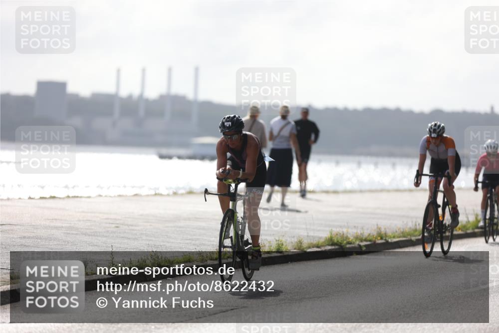 17.08.2025 - KN Förde Triathlon 2025 Yannick Fuchs http://msf.ph/oto/8622432 17.08.2025 09:48:57 Radfahren 103, 114, 137 meine-sportfotos.de