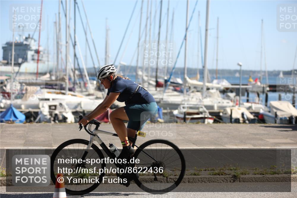 17.08.2025 - KN Förde Triathlon 2025 Yannick Fuchs http://msf.ph/oto/8622436 17.08.2025 11:09:40 Radfahren 604, 607, 633, 266, 316, 331 meine-sportfotos.de