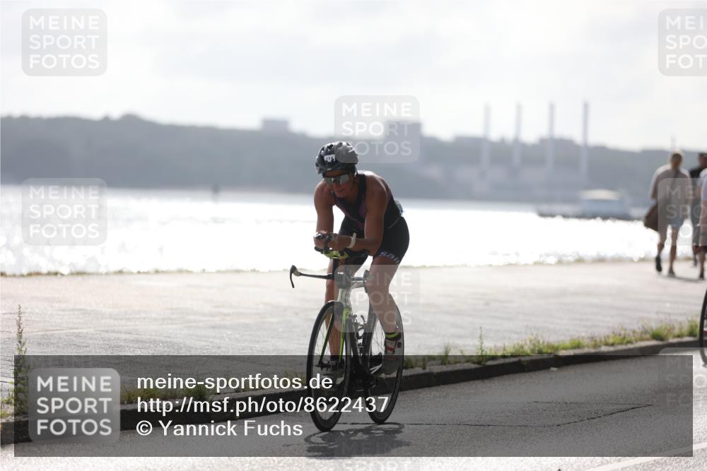17.08.2025 - KN Förde Triathlon 2025 Yannick Fuchs http://msf.ph/oto/8622437 17.08.2025 09:48:58 Radfahren 103, 114, 137, 192 meine-sportfotos.de