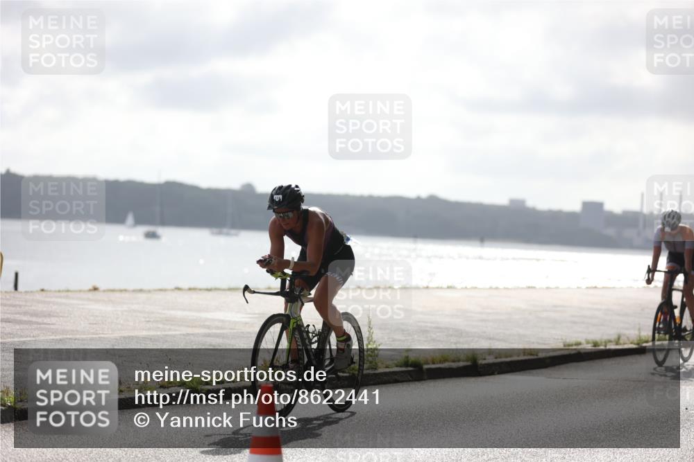 17.08.2025 - KN Förde Triathlon 2025 Yannick Fuchs http://msf.ph/oto/8622441 17.08.2025 09:48:58 Radfahren 103, 114, 137, 192 meine-sportfotos.de