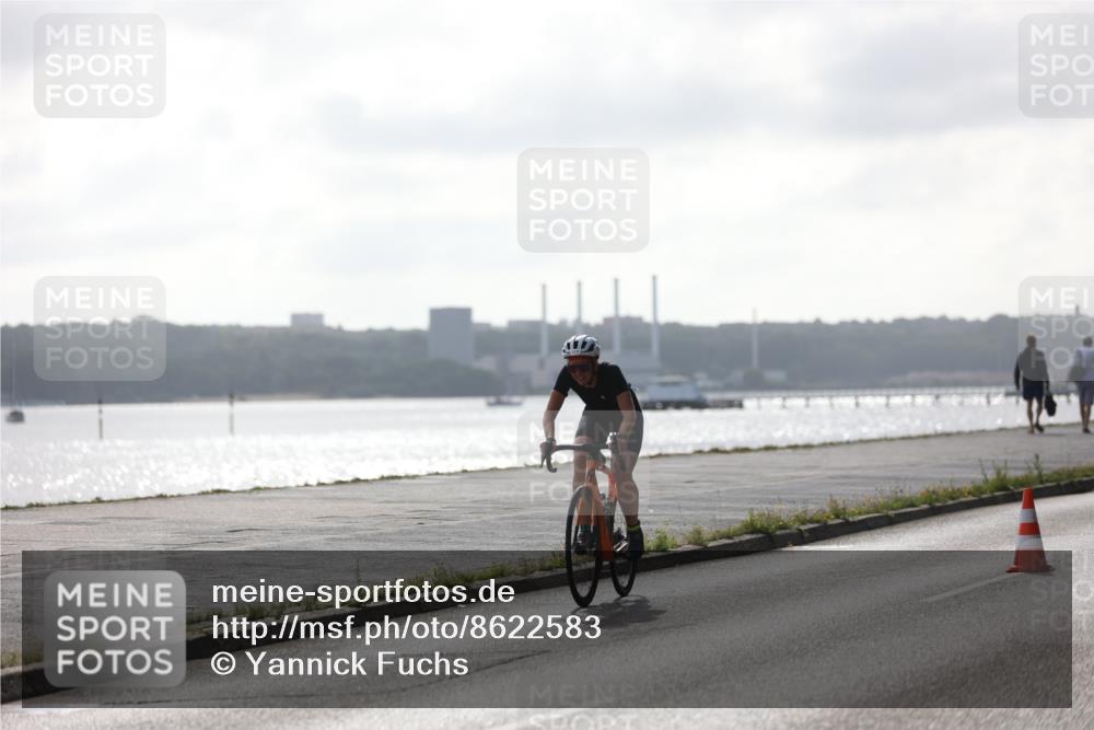 17.08.2025 - KN Förde Triathlon 2025 Yannick Fuchs http://msf.ph/oto/8622583 17.08.2025 09:50:17 Radfahren 106, 117, 231, 136 meine-sportfotos.de