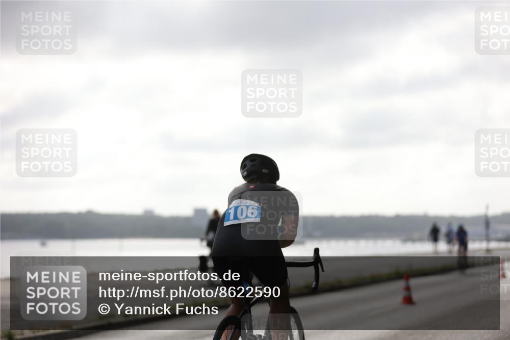 17.08.2025 - KN Förde Triathlon 2025 Yannick Fuchs http://msf.ph/oto/8622590 17.08.2025 09:50:25 Radfahren 106, 141, 149, 117 meine-sportfotos.de