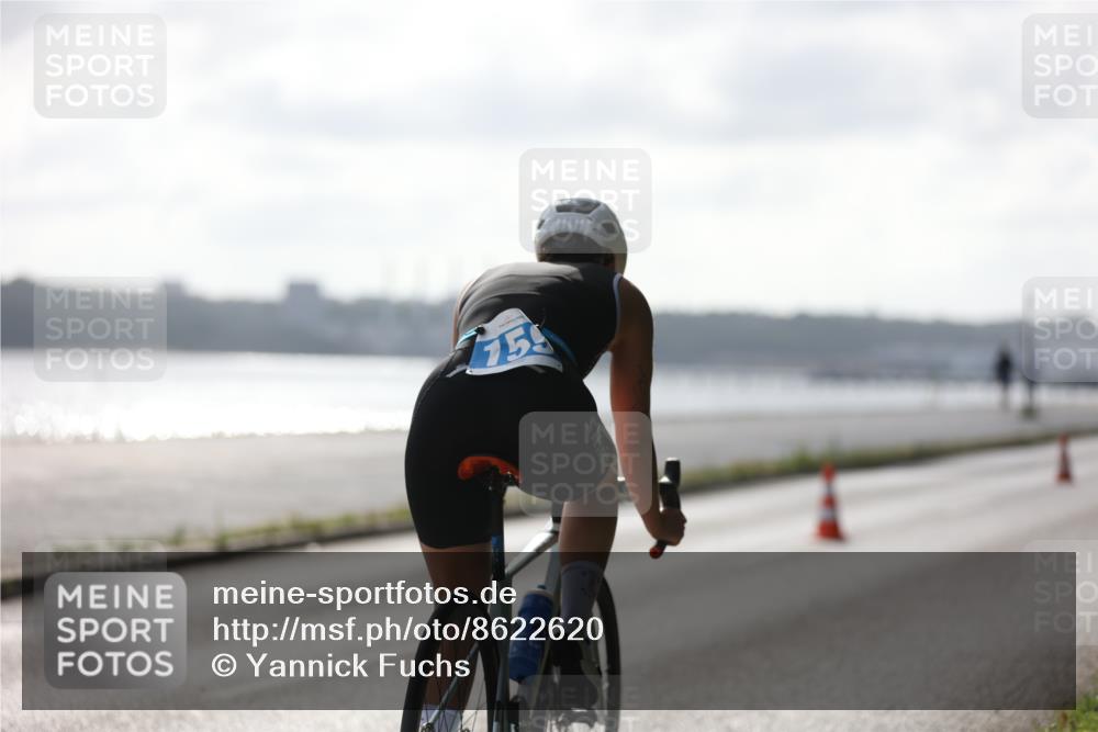 17.08.2025 - KN Förde Triathlon 2025 Yannick Fuchs http://msf.ph/oto/8622620 17.08.2025 09:50:43 Radfahren 103, 114, 159, 160, 169, 159, 189 meine-sportfotos.de