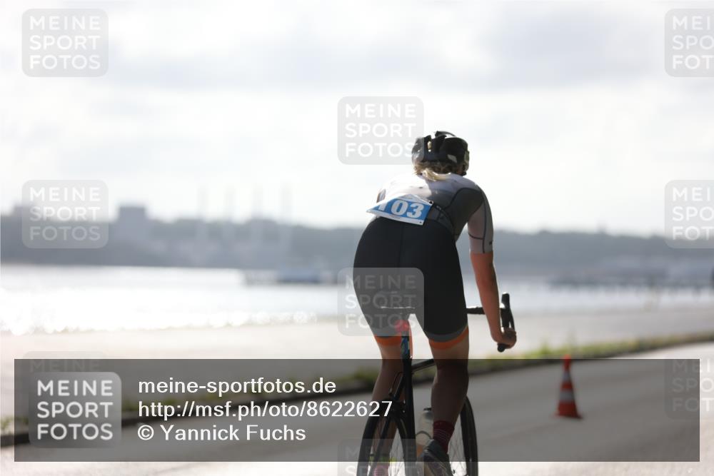 17.08.2025 - KN Förde Triathlon 2025 Yannick Fuchs http://msf.ph/oto/8622627 17.08.2025 09:50:48 Radfahren 103, 103, 114, 159, 160, 169 meine-sportfotos.de