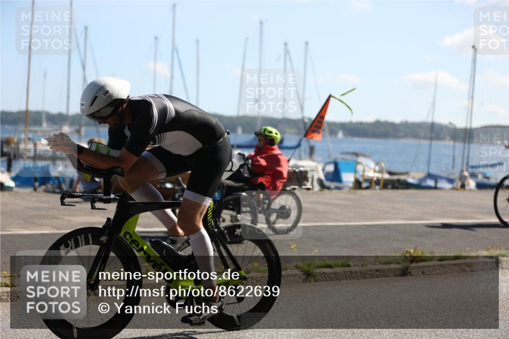 17.08.2025 - KN Förde Triathlon 2025 Yannick Fuchs http://msf.ph/oto/8622639 17.08.2025 11:10:48 Radfahren 269, 278, 358, 390, 601, 608, 326 meine-sportfotos.de
