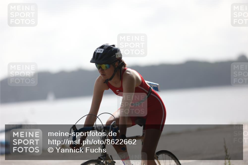 17.08.2025 - KN Förde Triathlon 2025 Yannick Fuchs http://msf.ph/oto/8622662 17.08.2025 09:51:17 Radfahren 110, 131, 158, 172, 179, 181, 207, 221, 240, 241, 250 meine-sportfotos.de