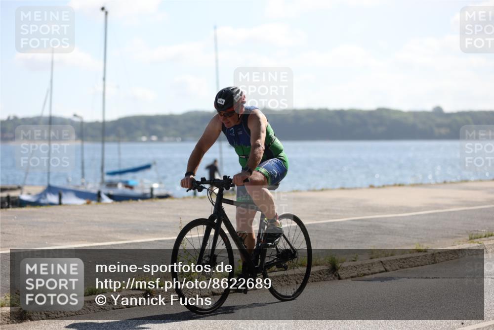 17.08.2025 - KN Förde Triathlon 2025 Yannick Fuchs http://msf.ph/oto/8622689 17.08.2025 11:11:11 Radfahren 331, 339, 348, 379 meine-sportfotos.de