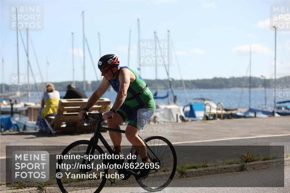17.08.2025 - KN Förde Triathlon 2025 Yannick Fuchs http://msf.ph/oto/8622695 17.08.2025 11:11:11 Radfahren 331, 339, 348, 379 meine-sportfotos.de