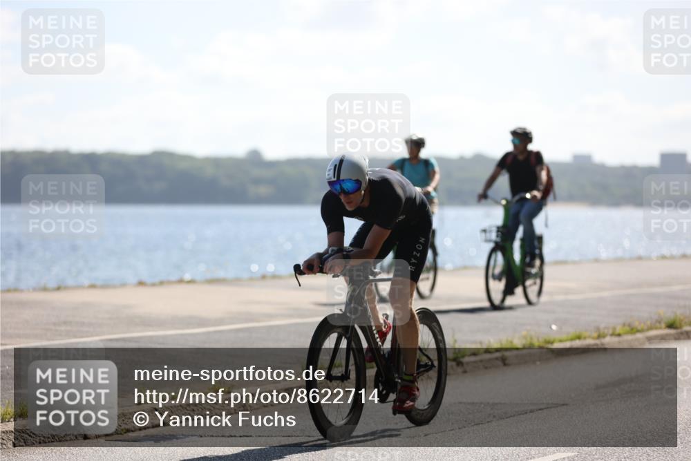 17.08.2025 - KN Förde Triathlon 2025 Yannick Fuchs http://msf.ph/oto/8622714 17.08.2025 11:11:26 Radfahren 267, 274, 611, 604, 607 meine-sportfotos.de