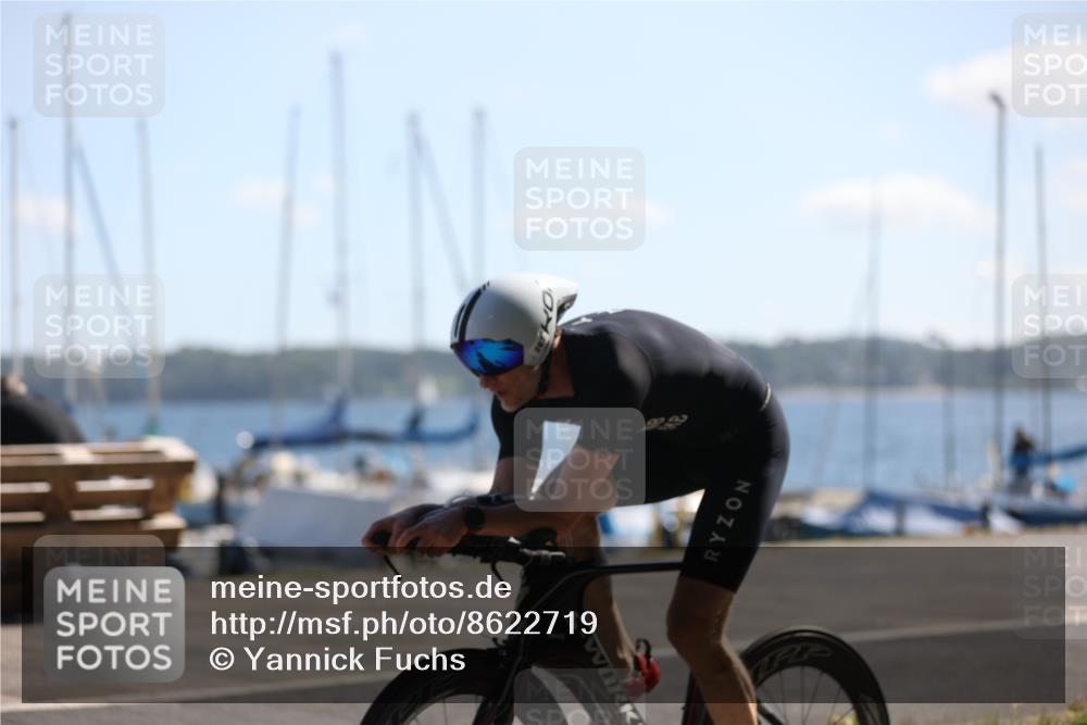 17.08.2025 - KN Förde Triathlon 2025 Yannick Fuchs http://msf.ph/oto/8622719 17.08.2025 11:11:27 Radfahren 267, 274, 611, 604, 607 meine-sportfotos.de