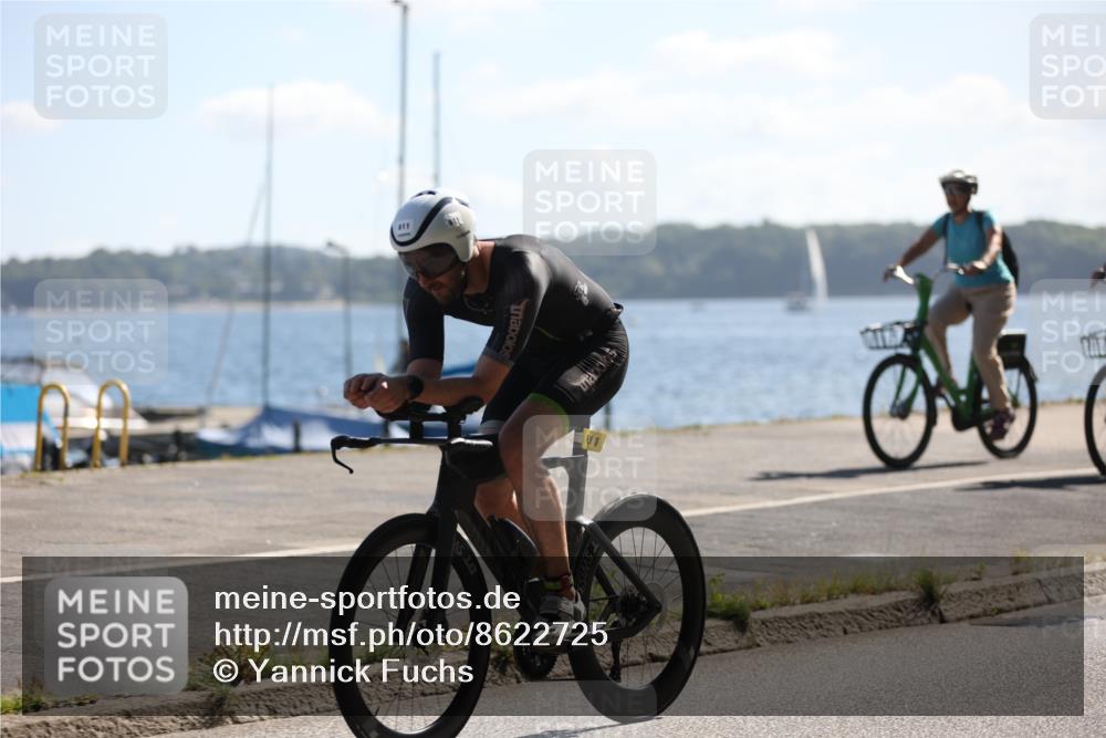 17.08.2025 - KN Förde Triathlon 2025 Yannick Fuchs http://msf.ph/oto/8622725 17.08.2025 11:11:28 Radfahren 267, 274, 611, 604, 607 meine-sportfotos.de