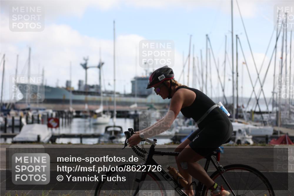 17.08.2025 - KN Förde Triathlon 2025 Yannick Fuchs http://msf.ph/oto/8622726 17.08.2025 09:51:46 Radfahren 136, 183, 198, 202, 254, 107, 119 meine-sportfotos.de