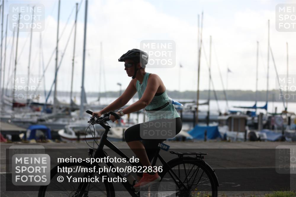 17.08.2025 - KN Förde Triathlon 2025 Yannick Fuchs http://msf.ph/oto/8622836 17.08.2025 09:52:26 Radfahren 126, 199 meine-sportfotos.de