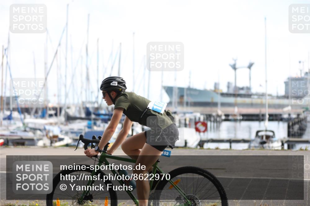 17.08.2025 - KN Förde Triathlon 2025 Yannick Fuchs http://msf.ph/oto/8622970 17.08.2025 09:54:14 Radfahren 102, 126, 128, 155, 156, 175 meine-sportfotos.de