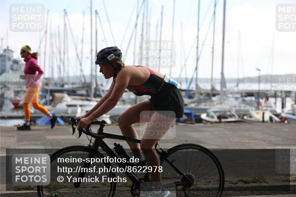 17.08.2025 - KN Förde Triathlon 2025 Yannick Fuchs http://msf.ph/oto/8622978 17.08.2025 09:54:19 Radfahren 128, 152, 102, 126, 155, 156 meine-sportfotos.de